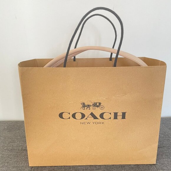 New Bag Coach Tabby 26 C0772 Beige Shoulder Bag - Authentic - Picture 10 of 11